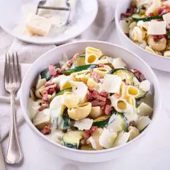 Pâtes Courgettes Lardons : La Recette Facile et Rapide des Pros
