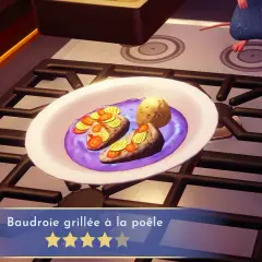 Baudroie grillée à la poêle DDLV : Recette facile, max énergie !