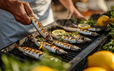 Sardines à la plancha : le secret d'une cuisson parfaite et saine