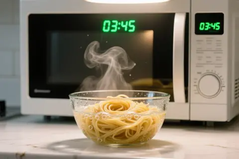 Pâtes au micro-ondes : la méthode infaillible pour des pâtes parfaites