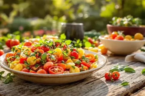 Salade de tomates : l'erreur qui gâche tout ! Ma recette secrète