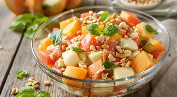 Salade de melon à l'italienne : votre recette fraîcheur inratable