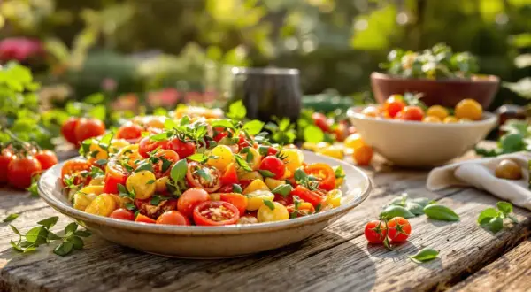 Salade de tomates : l'erreur qui gâche tout ! Ma recette secrète