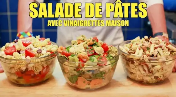 Vinaigrettes exquises pour salade de pâtes : le secret des chefs