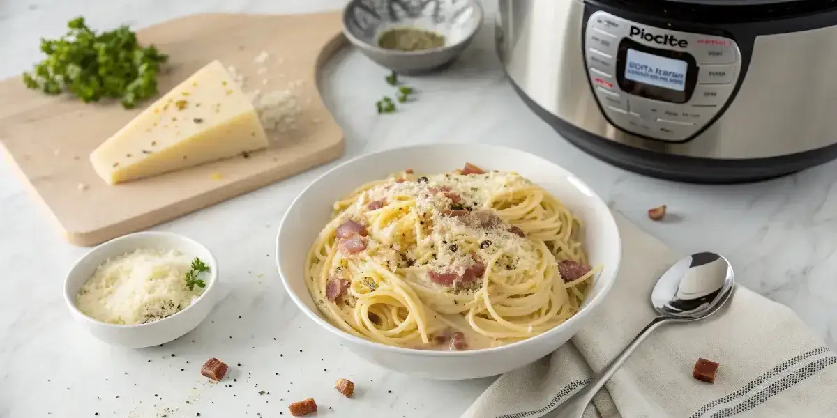 Zdjęcie Carbonara Cookeo : Mon astuce pour une sauce parfaite & rapide