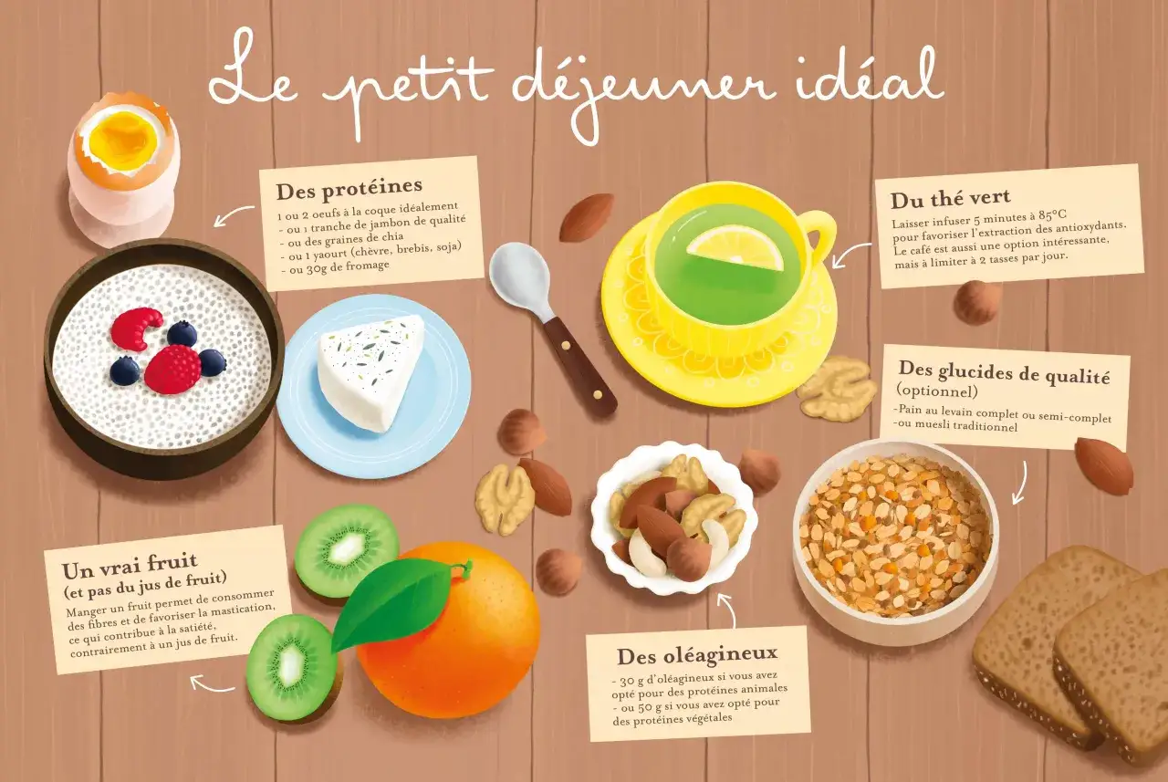 Zdjęcie Déjeuner protéiné : maigrir sans faim + 7 recettes rapides